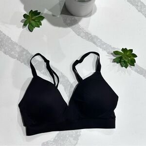 Like New Kindred Bravely‎ Black Wireless Nursing Pumping Bra XL